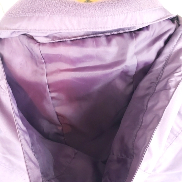 EDDIE BAUER Weatheredge Jacket & Scarf Purple Size M - Picture 9 of 16
